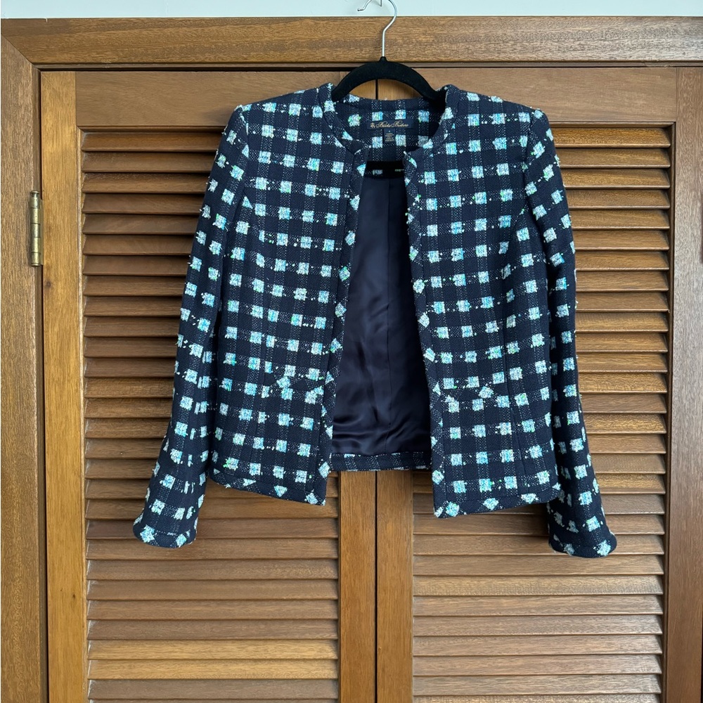 Brooks Brothers Tweed Blazer Jacket